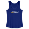 Leben, keen Biergarten! - Frauen Bio Tank Top - Königsblau