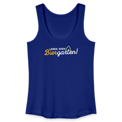 Leben, keen Biergarten! - Frauen Bio Tank Top