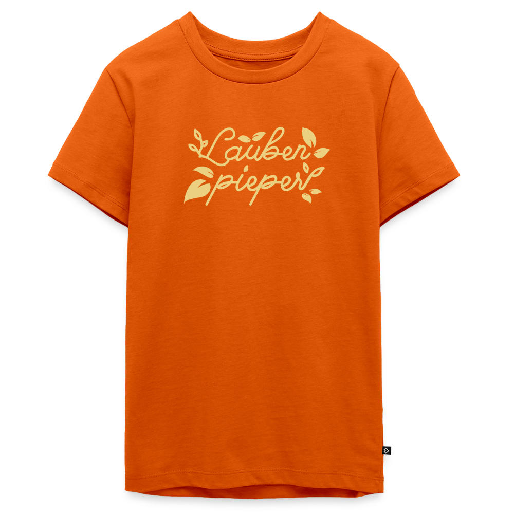 Lauben pieper - Teenager Premium T-Shirt - Orange
