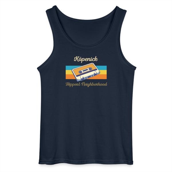 Köpenick Hippest Neighborhood - Männer Tank Top - Navy