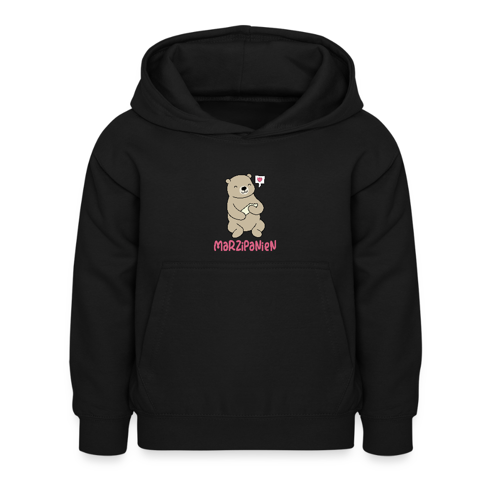 Marzipanien - Kinder Hoodie - Schwarz