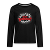 Na, Ihr Knalltüten! - Teenager Langarmshirt - Schwarz