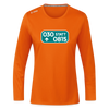030 statt 0815 - Frauen Sport Langarmshirt - Neonorange