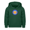 Kreuzberg Retro - Kinder Hoodie - Flaschengrün