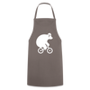 Fahrradbär - Kochschürze - Grau