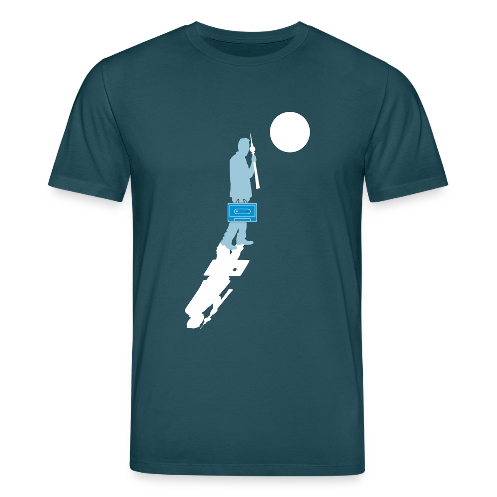 Unterwegs in Berlin - Unisex Bio T-Shirt - Dunkles Petrol