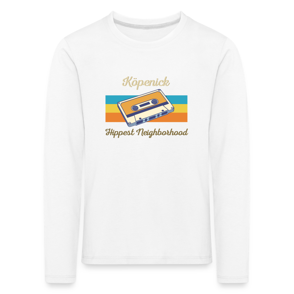 Köpenick Hippest Neighborhood - Kinder Langarmshirt - Weiß