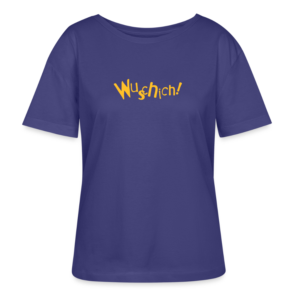 Wuschich! - Relaxed Rundhals Frauen Bio-T-Shirt - Dämmerung