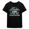 Könnt' ick fliejen, wär ick zu faul zum Flüjelschlagen - Kinder Premium T-Shirt - Schwarz