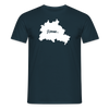 Heimat Berlin - Männer Premium T-Shirt - Navy