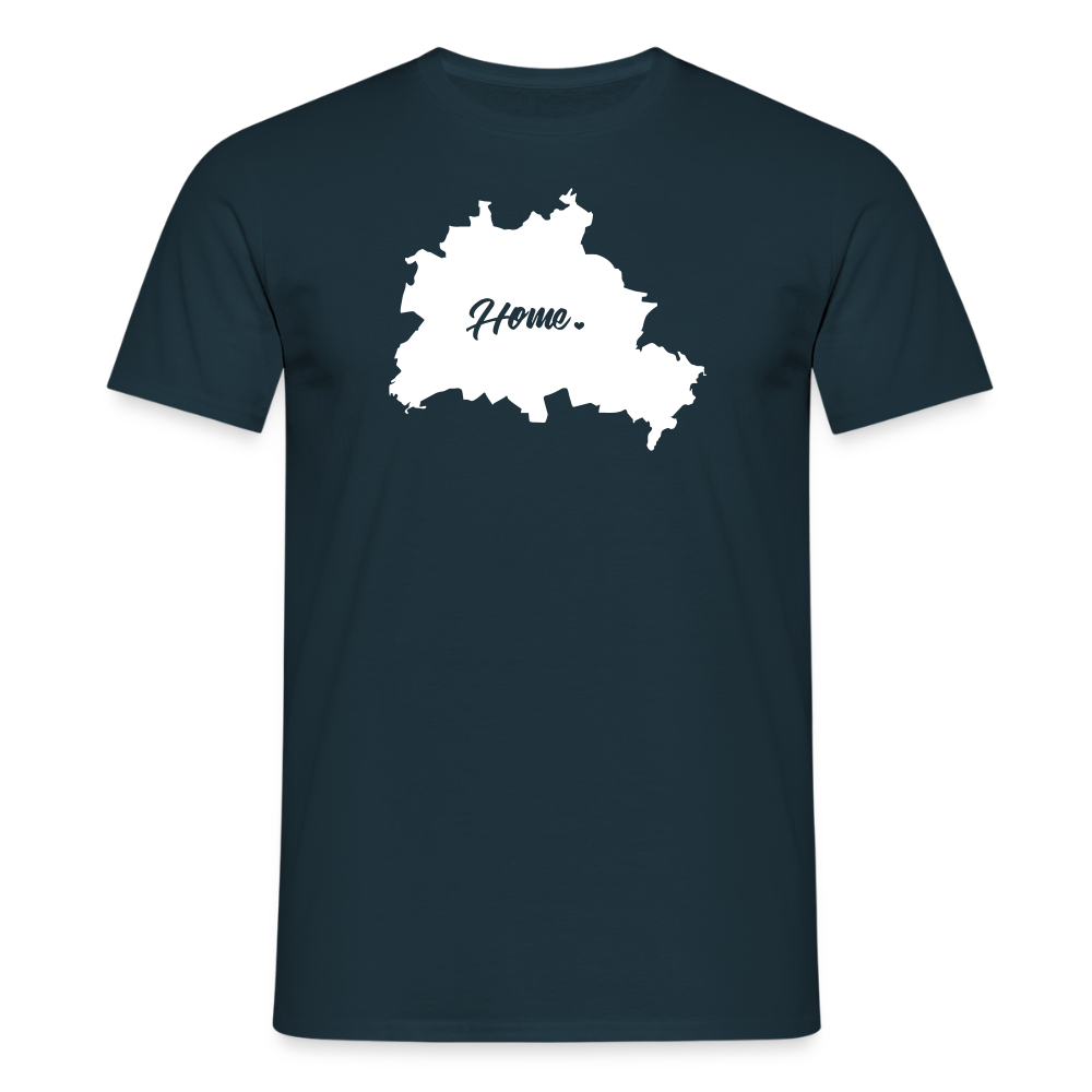 Heimat Berlin - Männer Premium T-Shirt - Navy