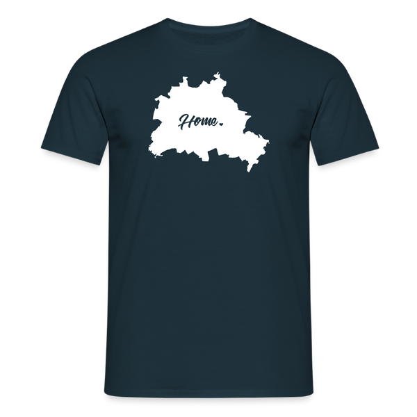 Heimat Berlin - Männer Premium T-Shirt - Navy