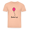 Berliner Luftballon - Unisex Bio T-Shirt - Pfirsich
