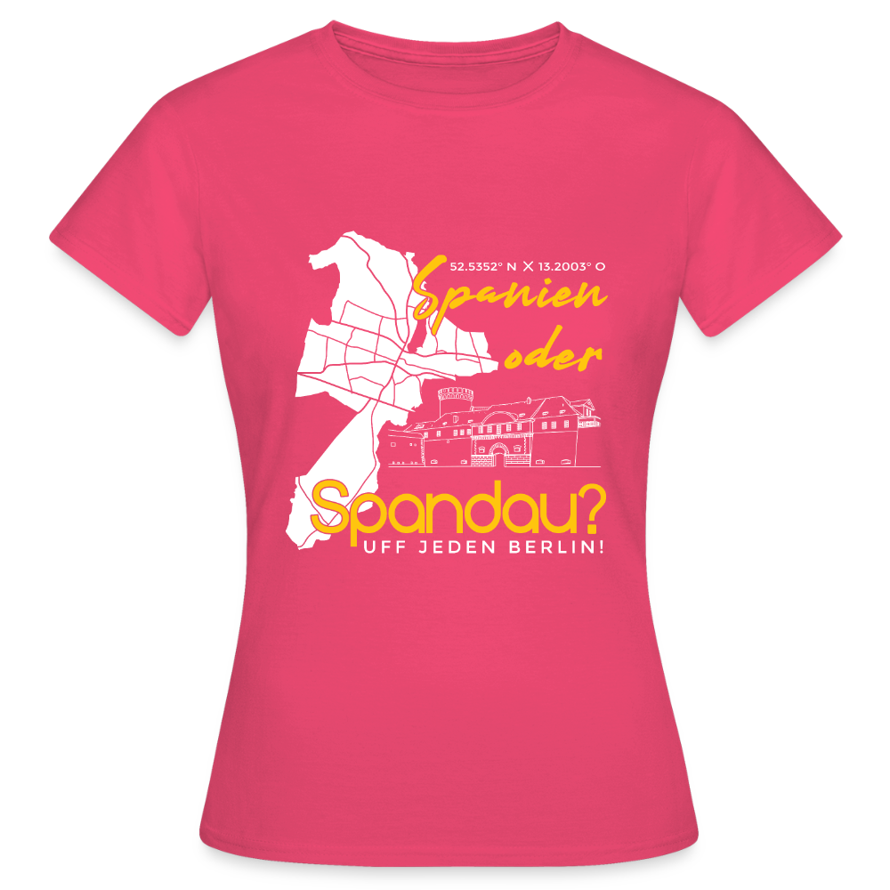 Spanien oder Spandau - Frauen Premium T-Shirt - Azalea