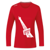 Der Funkturm - Frauen Sport Langarmshirt - Rot