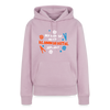 Mit'n Klammabeutel jepudat - Frauen Premium Hoodie - Altrosa