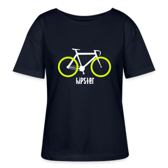 Hipster - Relaxed Rundhals Frauen Bio-T-Shirt