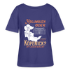 Kolumbien oder Köpenick - Relaxed Rundhals Frauen Bio-T-Shirt - Dämmerung