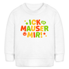 ick mauser - Baby Bio Pullover - Weiß