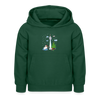 Geschenke am Fernsehturm - Kinder Hoodie - Flaschengrün