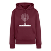 Funkturm im Fokus - Frauen Premium Hoodie - Burgunderrot