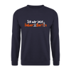 Ick wär jetzt lieber in Berlin - Unisex Pullover - Navy