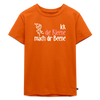 Ick, die Kleene, mach dir Beene! - Kinder Premium T-Shirt - Orange