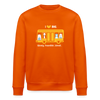I love BVG - Unisex Bio Sweatshirt - Tieforange