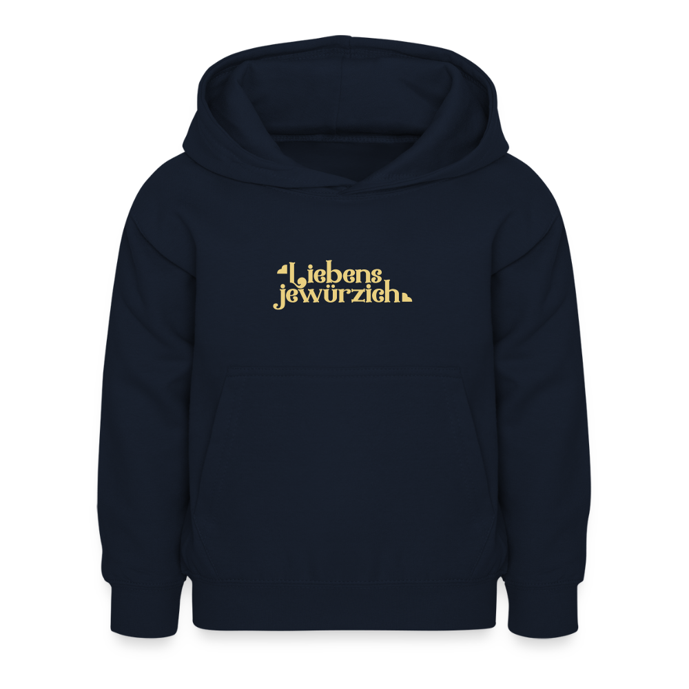 Liebensjewürzich - Kinder Hoodie - Navy