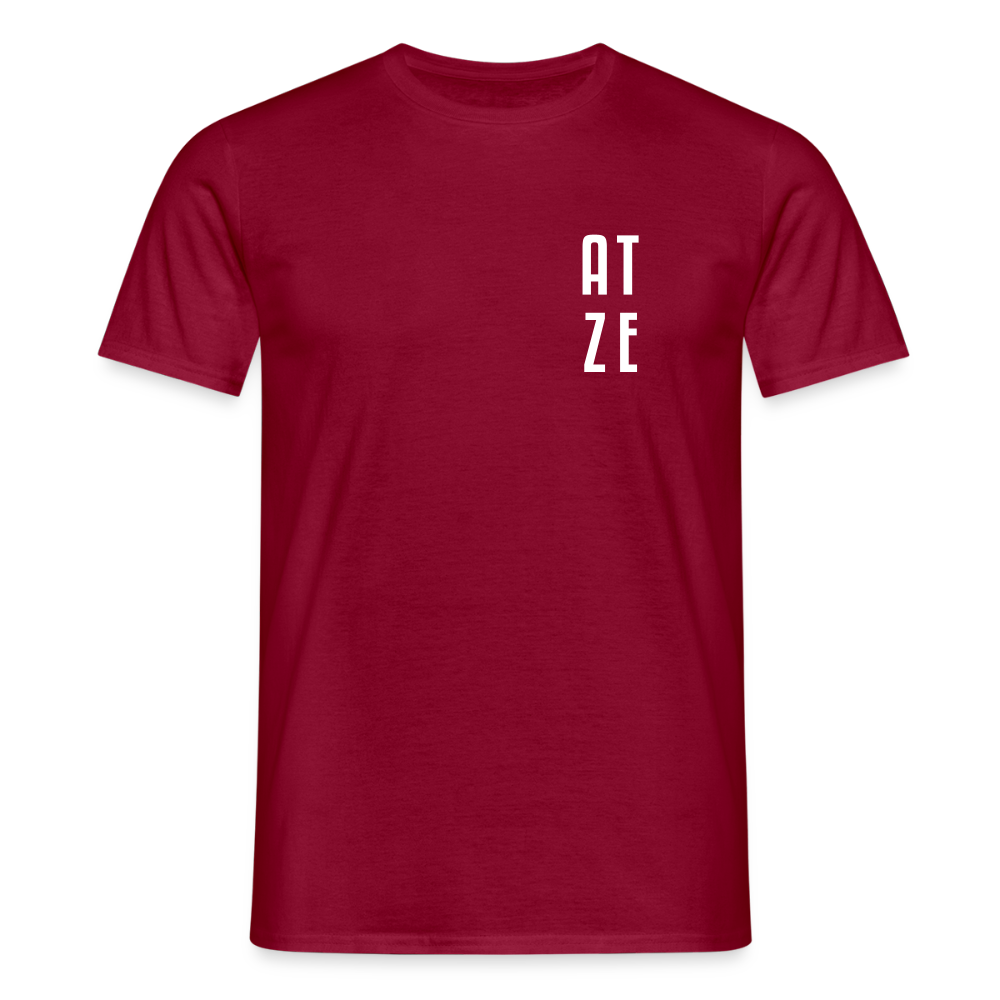 Atze - Männer Premium T-Shirt - Ziegelrot