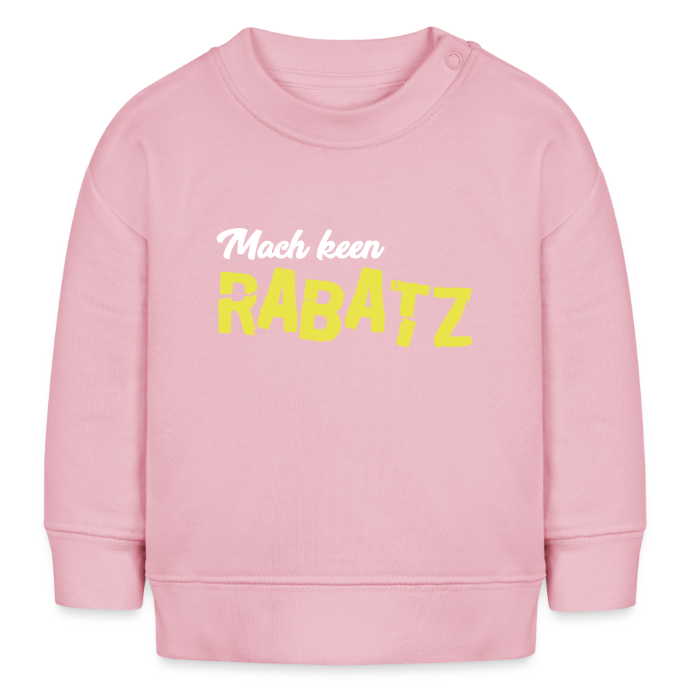 Mach keen Rabatz - Baby Bio Pullover - Hellrosa