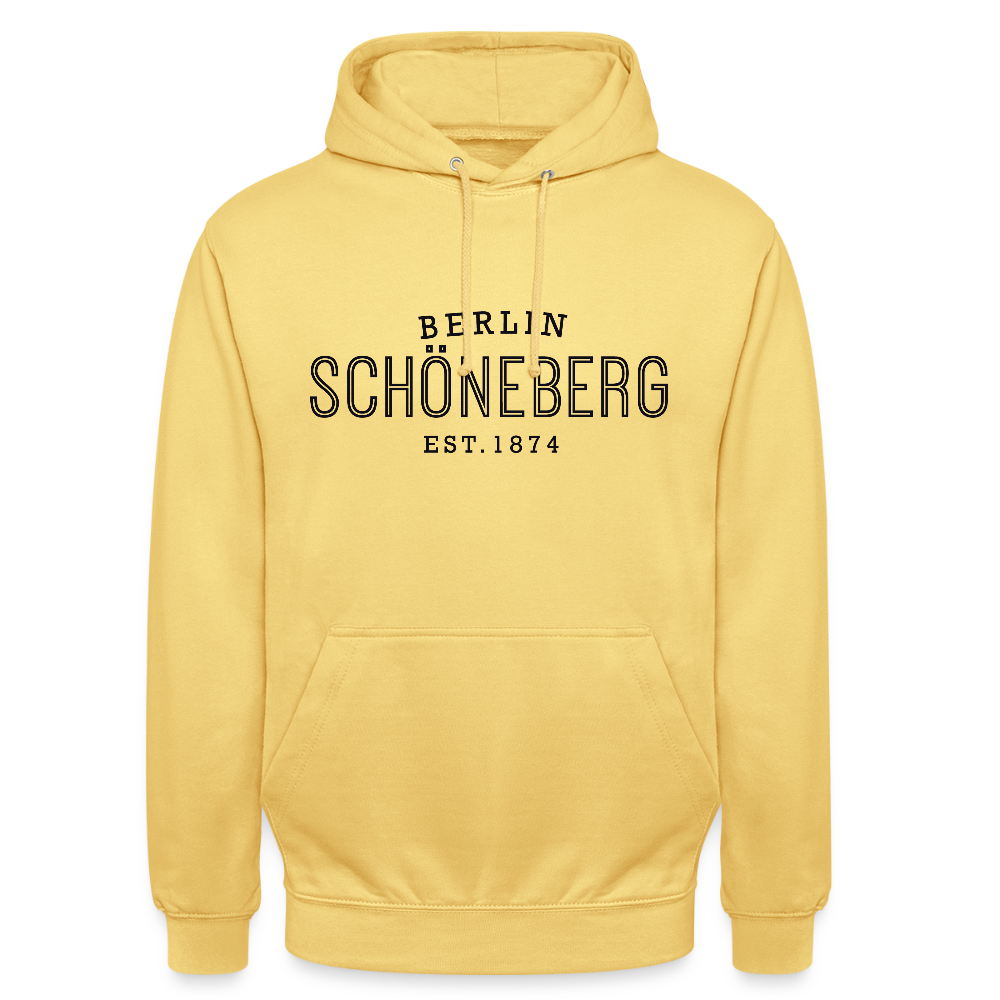 Schöneberg  - Unisex Hoodie - Zitronengelb
