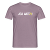 Jeh Weita! - Männer Premium T-Shirt - Lilagrau