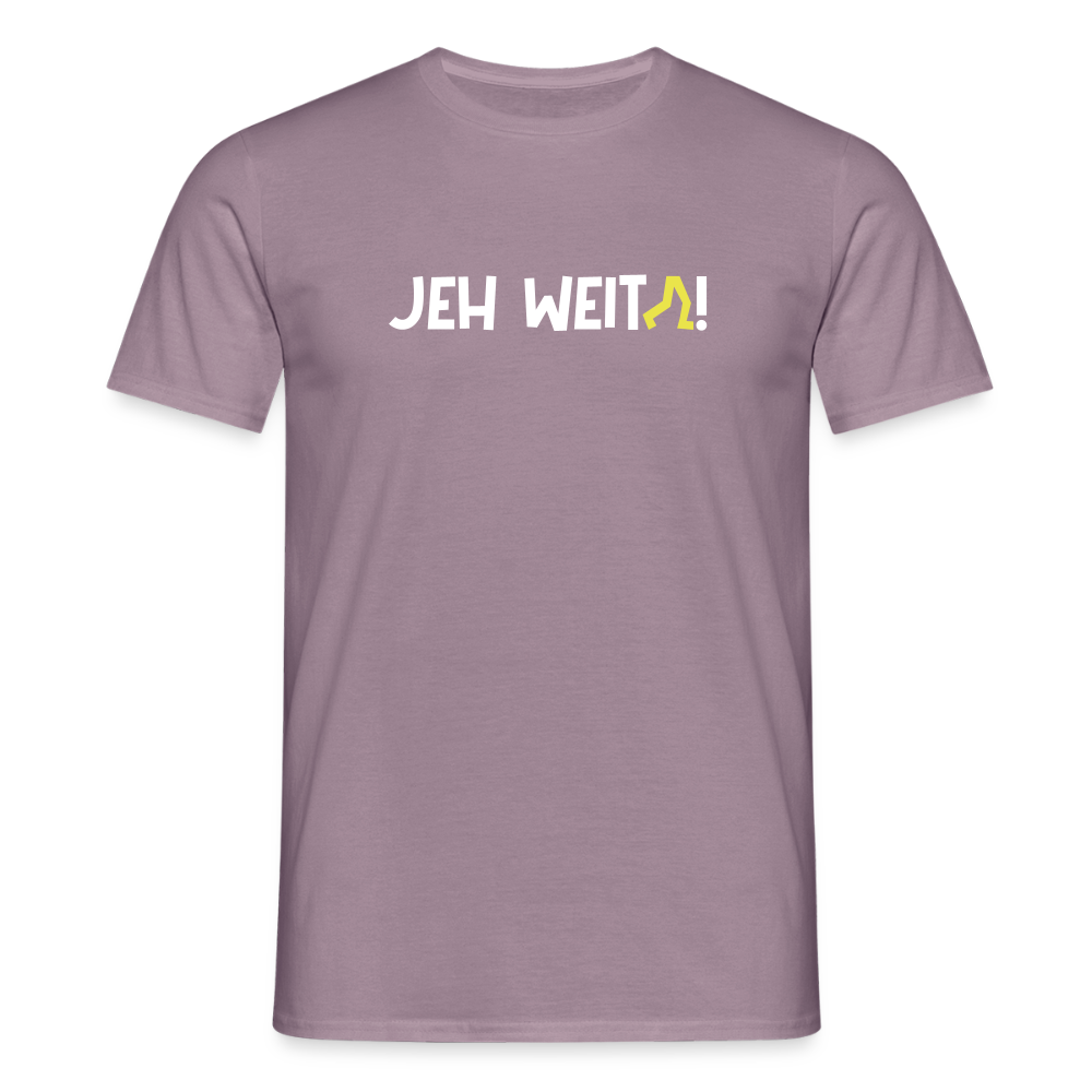 Jeh Weita! - Männer Premium T-Shirt - Lilagrau