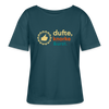 Dufte, Knorke, Urst - Relaxed Rundhals Frauen Bio-T-Shirt - Dunkles Petrol