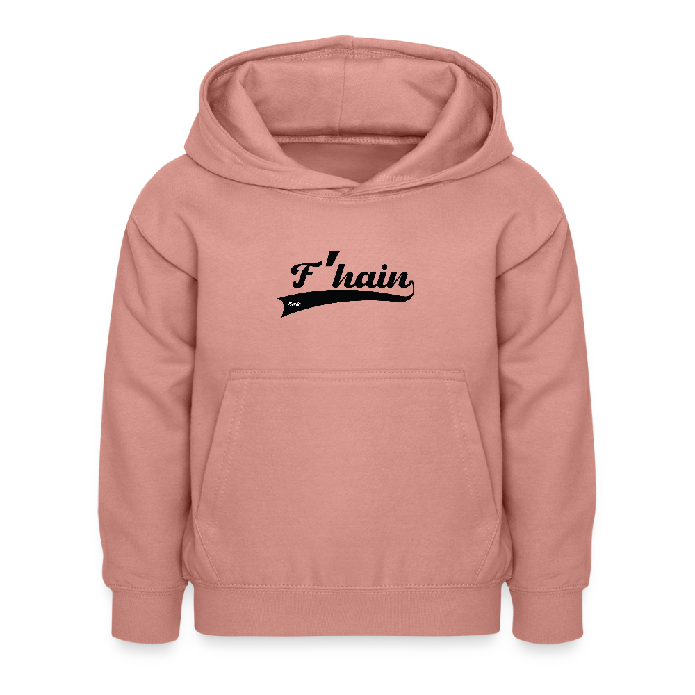 F'hain - Kinder Hoodie - Altrosa