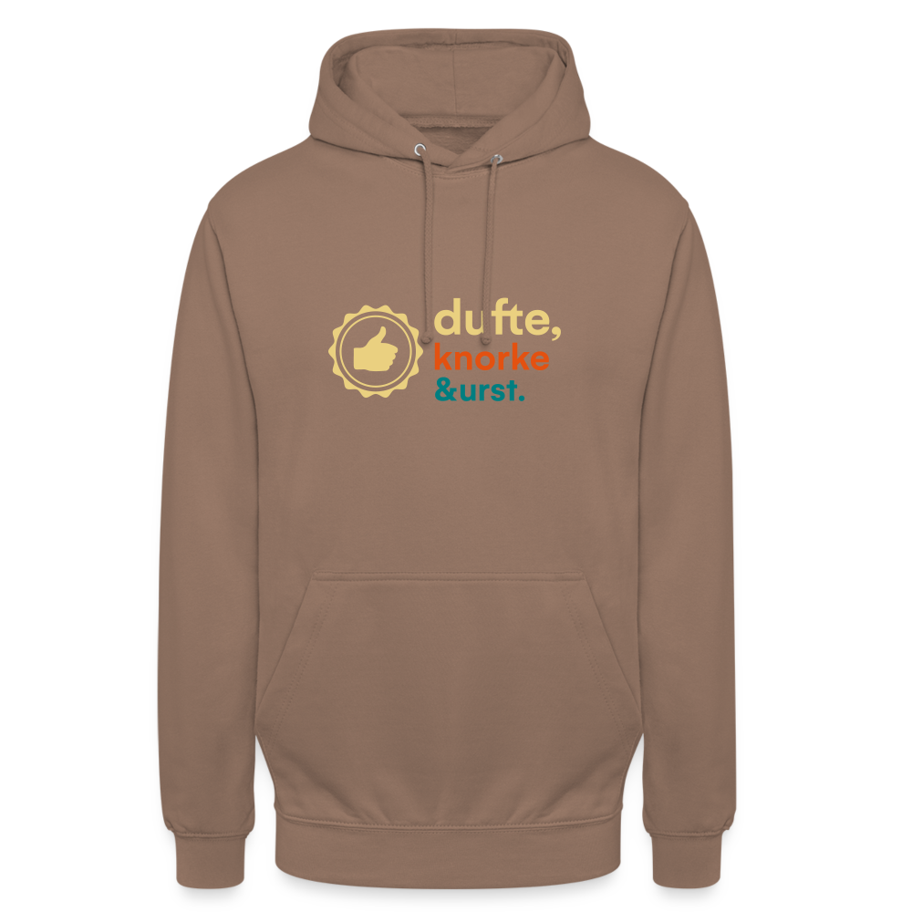 Dufte, Knorke, Urst - Unisex Hoodie - Mokka
