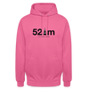 52 m Viktoria Park - Unisex Hoodie - Pink