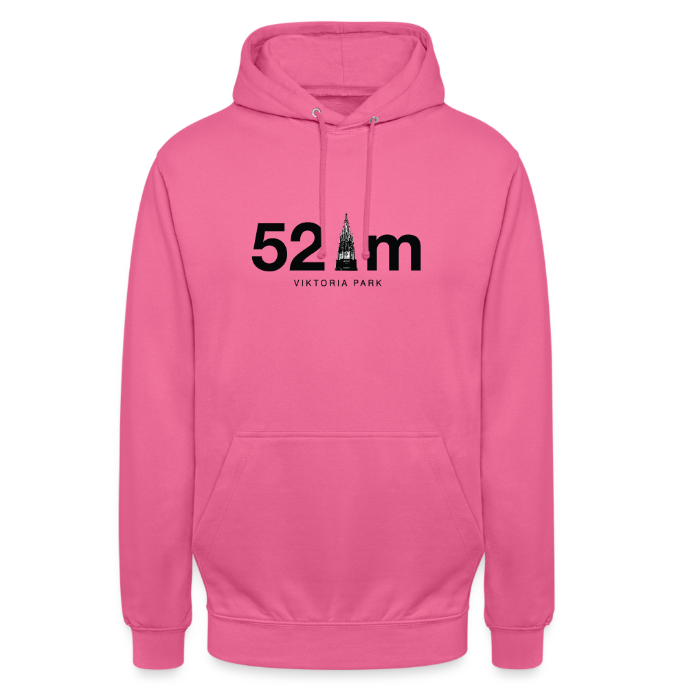 52 m Viktoria Park - Unisex Hoodie - Pink