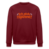 Ick glob, ick spinne! - Unisex Bio Sweatshirt - Burgunderrot
