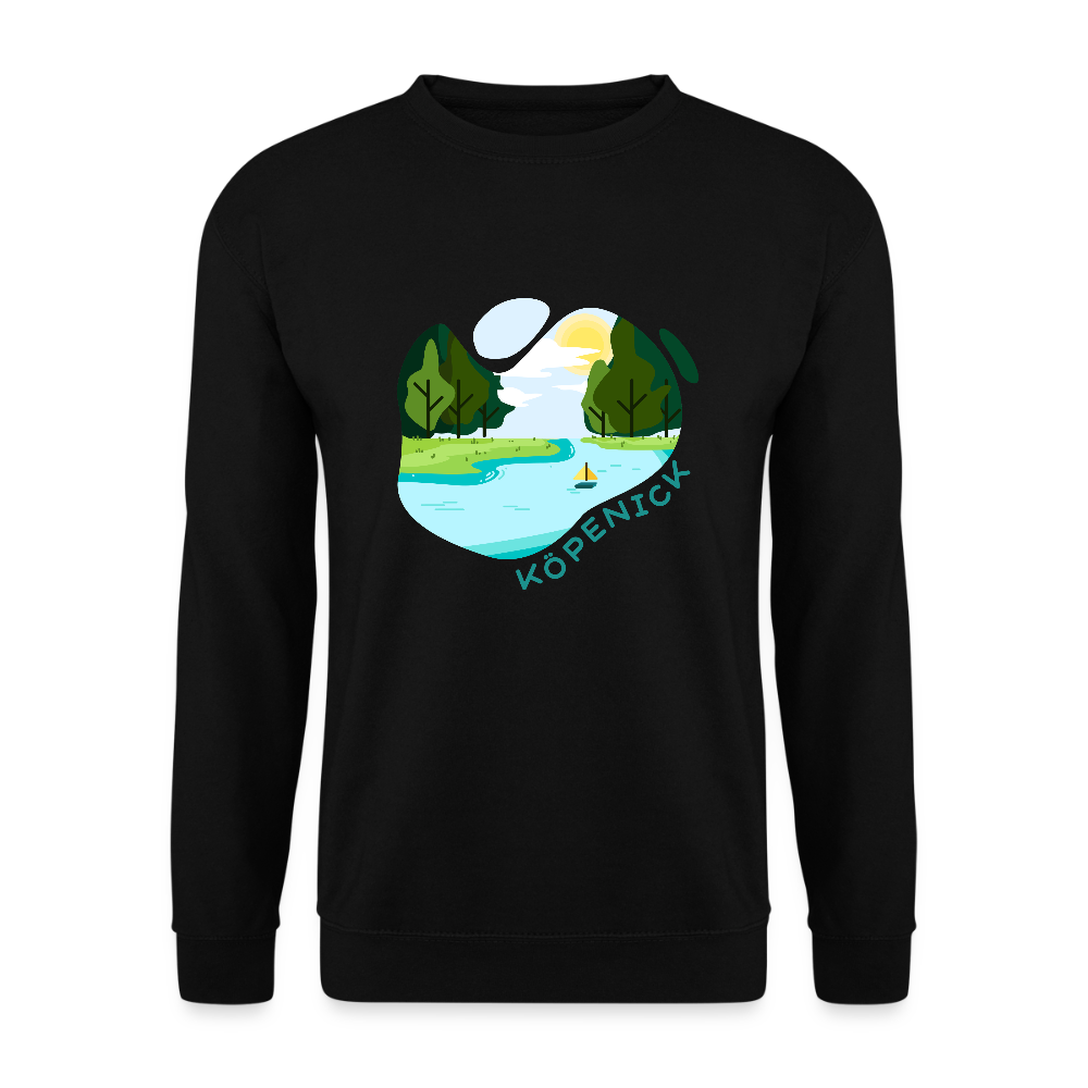 Köpenick am Wasser - Unisex Pullover - Schwarz