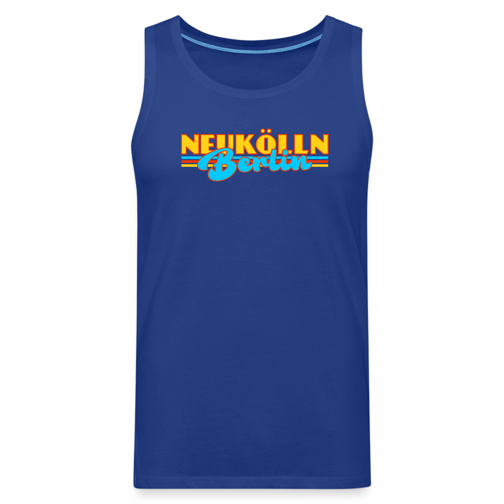 Neukölln Berlin Retro - Männer Premium Tank Top - Königsblau