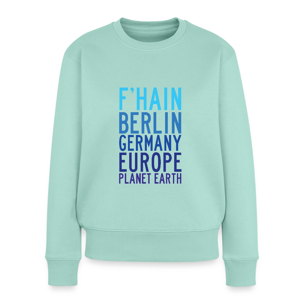 F'hain - Planet Earth - Frauen Premium Pullover - Mint 