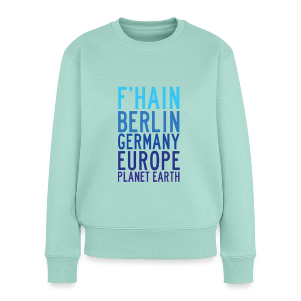 F'hain - Planet Earth - Frauen Premium Pullover - Mint 
