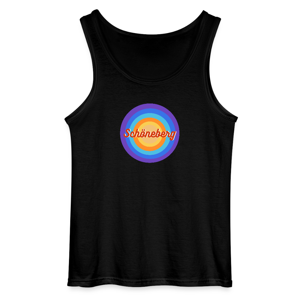 Schöneberg retro - Männer Tank Top - Schwarz