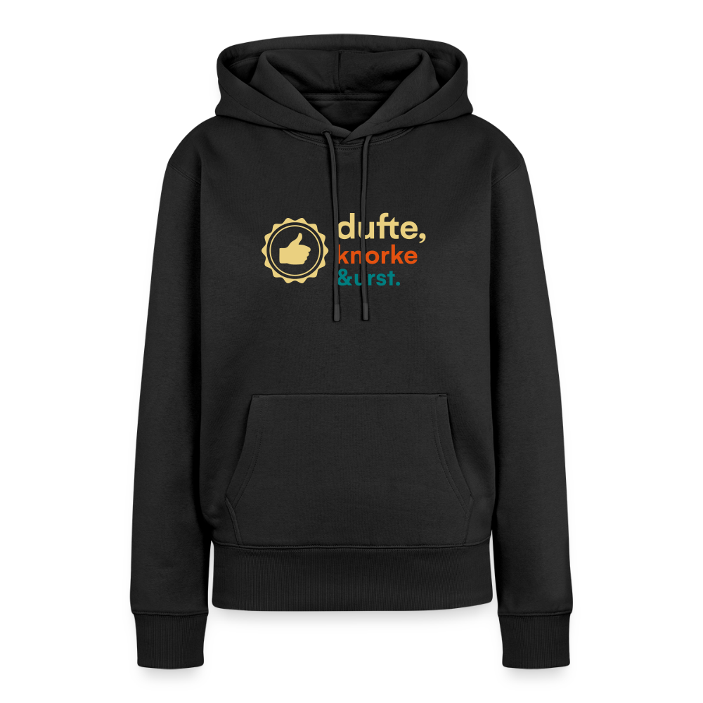Dufte, Knorke, Urst - Frauen Premium Hoodie - Schwarz