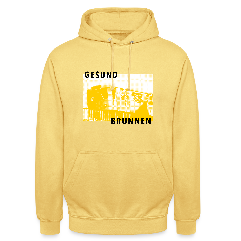 Gesundbrunnen Metro - Unisex Hoodie - Zitronengelb