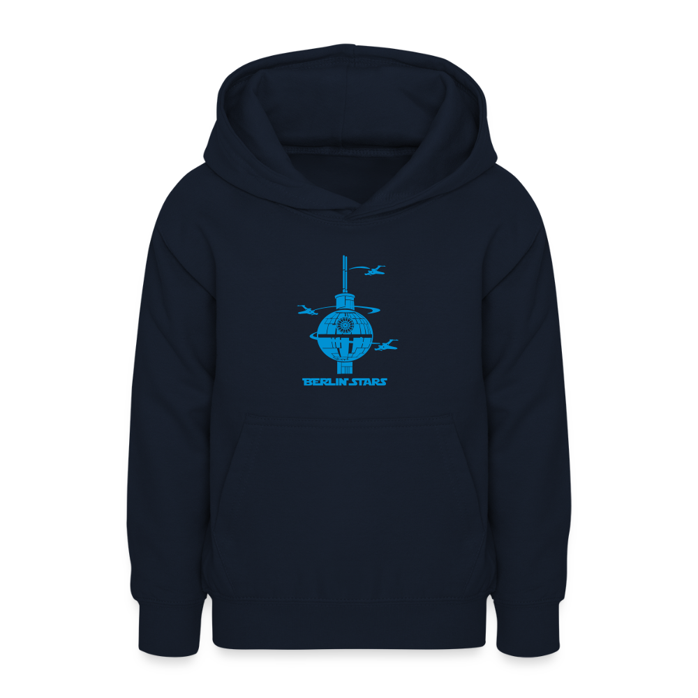 Berlin Stars - blau - Teenager Hoodie - Navy