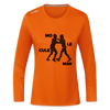 Mo le cule Man - Frauen Sport Langarmshirt - Neonorange