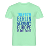 Treptow Planet Earth - Männer Premium T-Shirt - Mintgrün